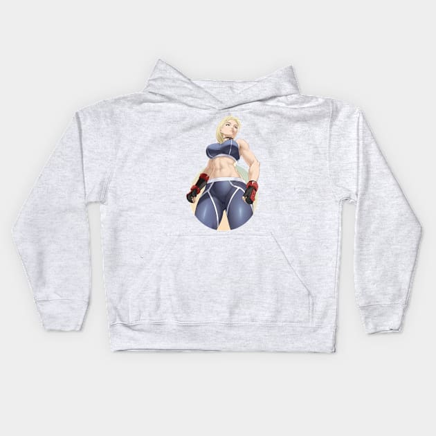 Cammy "Street Fighter 6" Kids Hoodie by StayAlivePlz